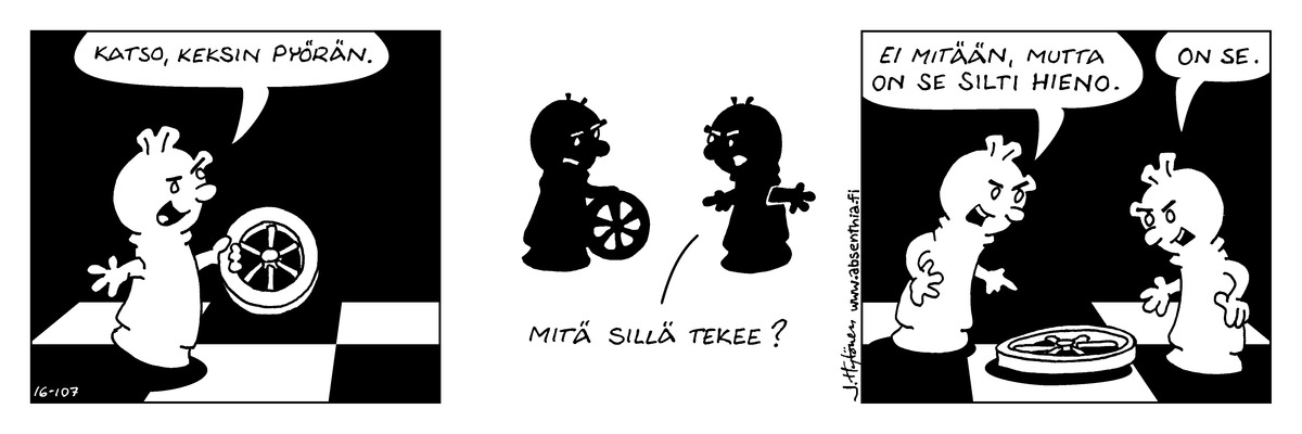 Absenthia © Jukka Hytönen sarjakuva