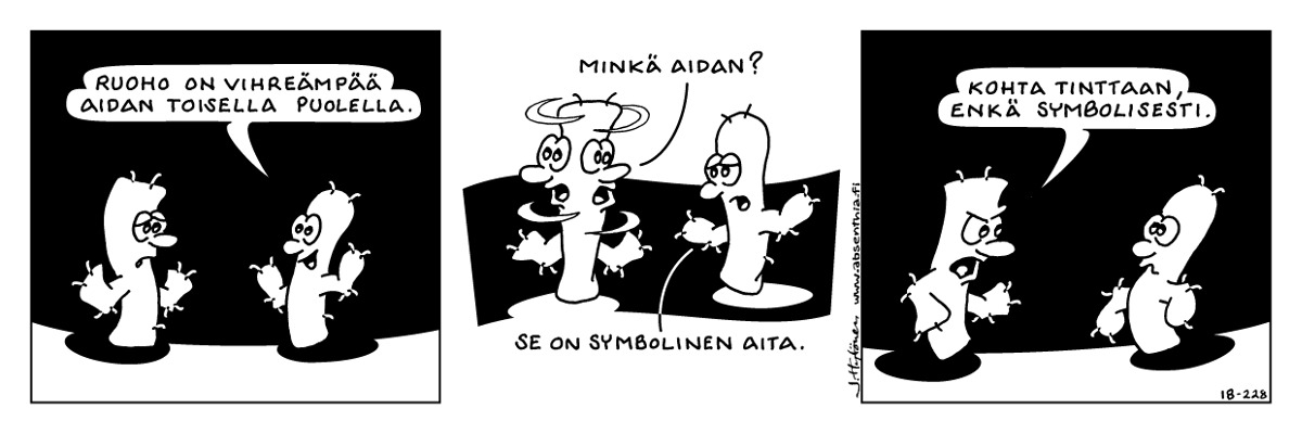 Absenthia © Jukka Hytönen sarjakuva