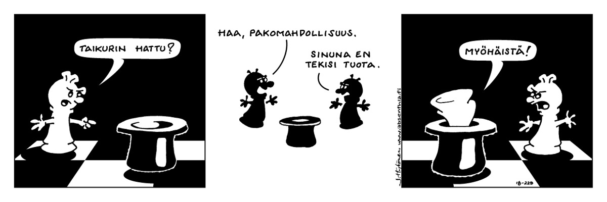 Absenthia © Jukka Hytönen sarjakuva